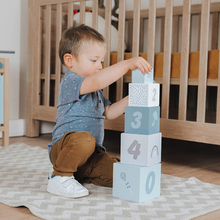 Stack, count & learn. Let your little one play for hours while learning how to count and improve on fine motor skills.⁣
These stacking blocks are also available in pink! 🥰⁣
⁣
#labellabel #stackingblocks #playandlearn #woodenstackingblocks #babyblocks #educationaltoys #woodentoys #