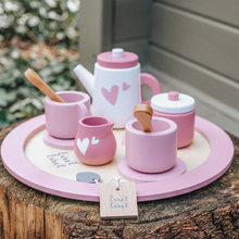 There is always time for a tea party 🫖⁣
⁣
Have an adorable tea party with our Wooden Tea Set. This is the perfect set for imaginative play. 🥰⁣
⁣
⁣
⁣
#labellabel #teaset #woodenteaset #earlyeducation #learntroughplay #toddlertoys