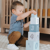 Stack, count & learn. Let your little one play for hours while learning how to count and improve on fine motor skills.⁣⁣
These stacking blocks are also available in pink! 🥰⁣⁣
⁣⁣
#labellabel #stackingblocks #playandlearn #woodenstackingblocks #babyblocks #educationaltoys