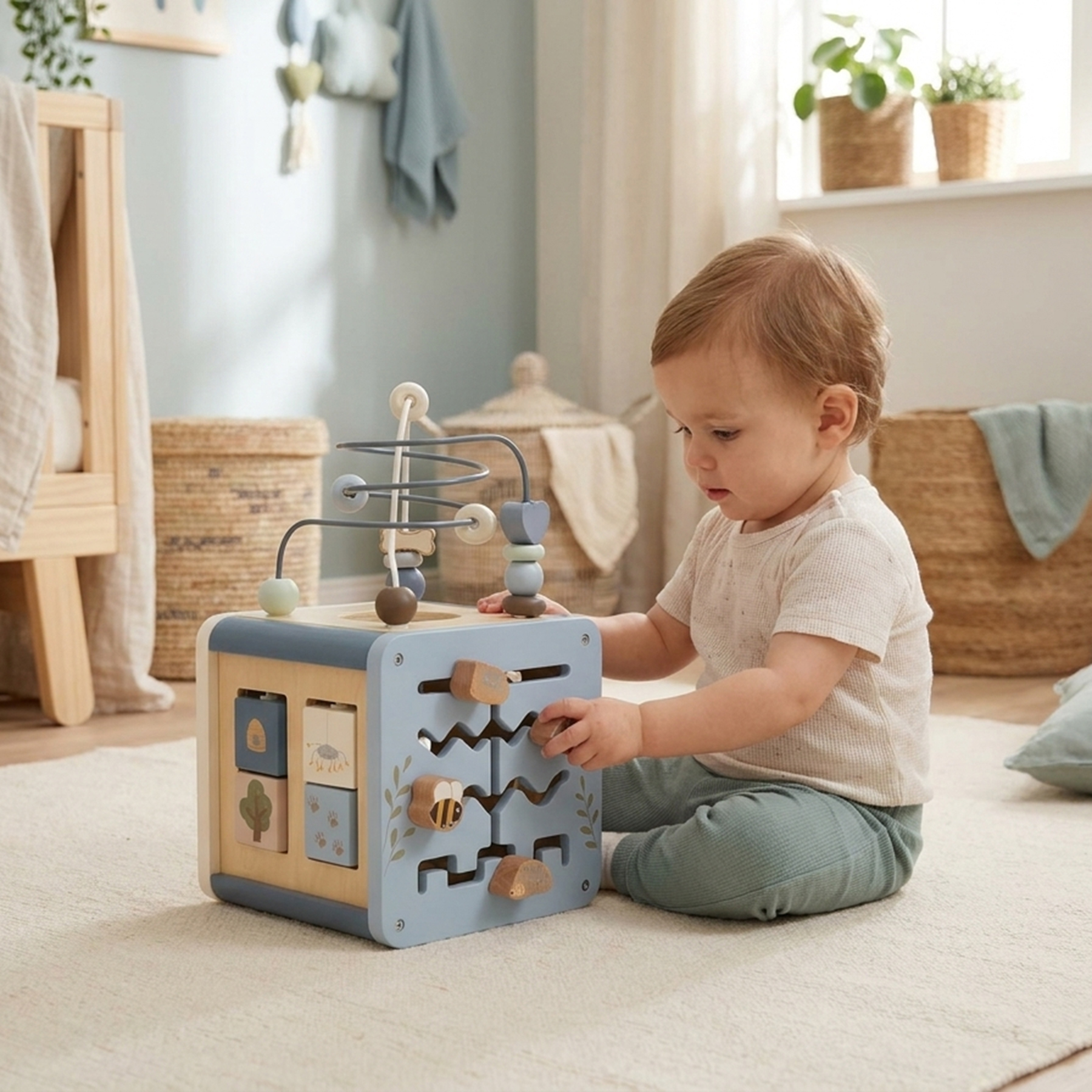 Activity Cube - Blue