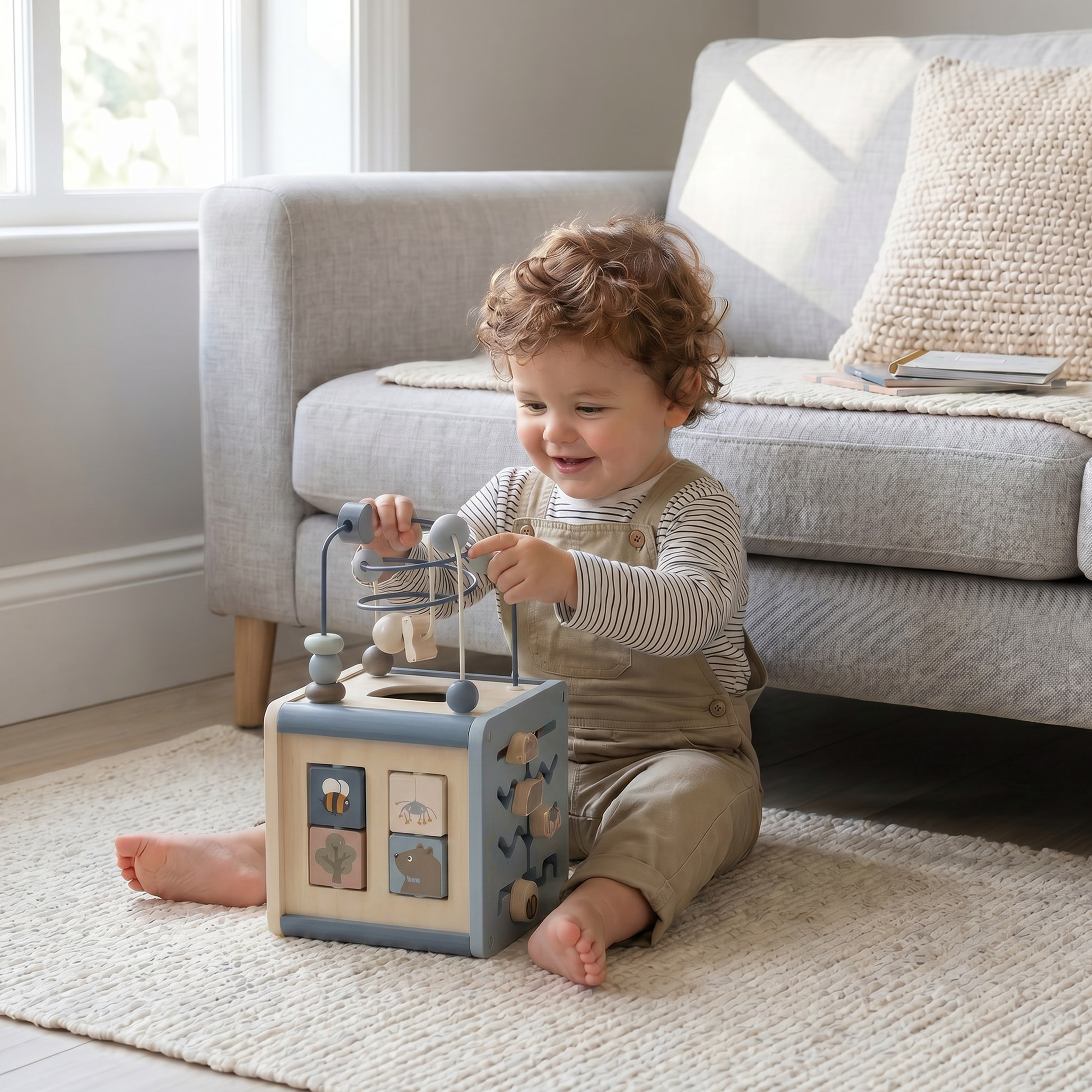 Activity Cube - Blue