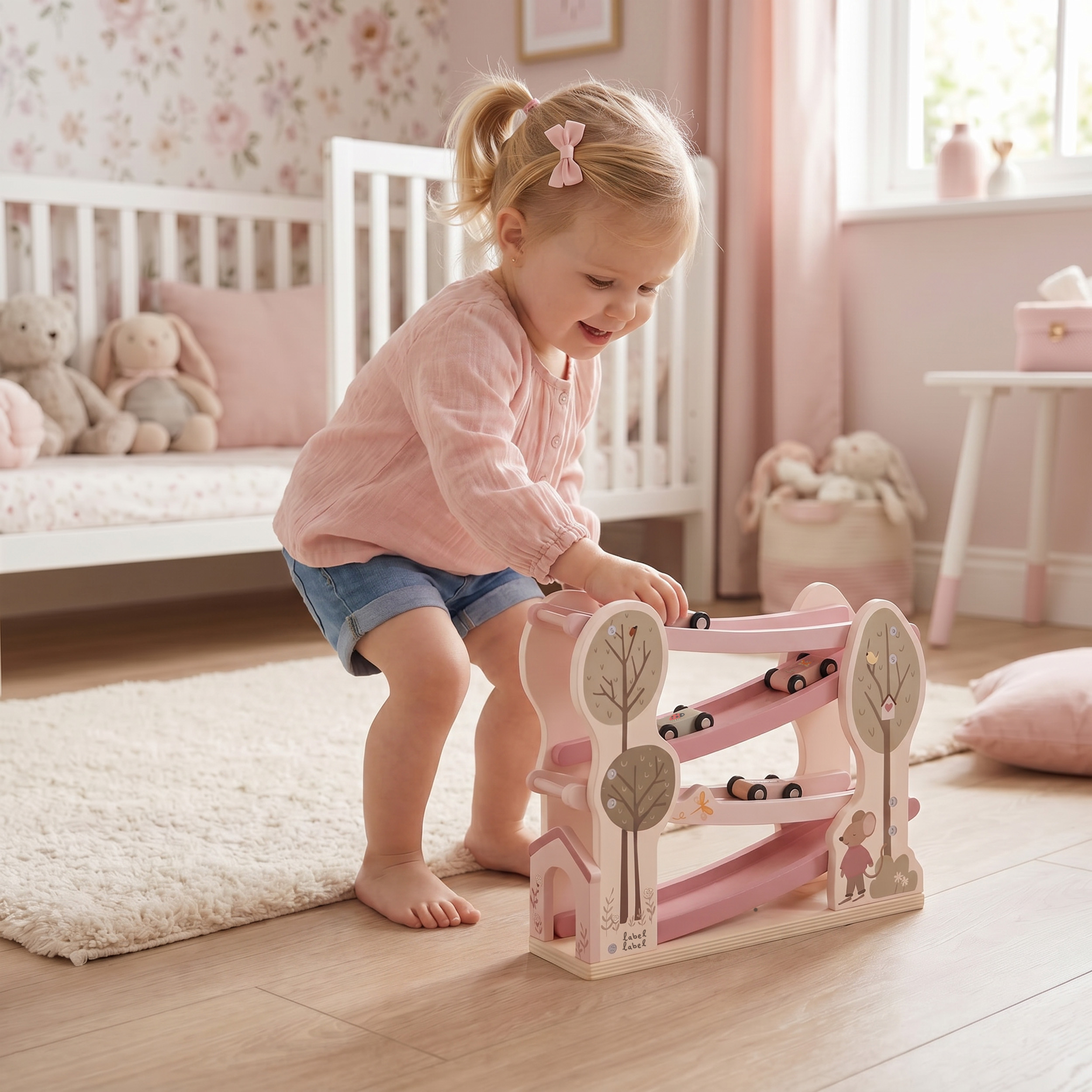Car Slider - Pink