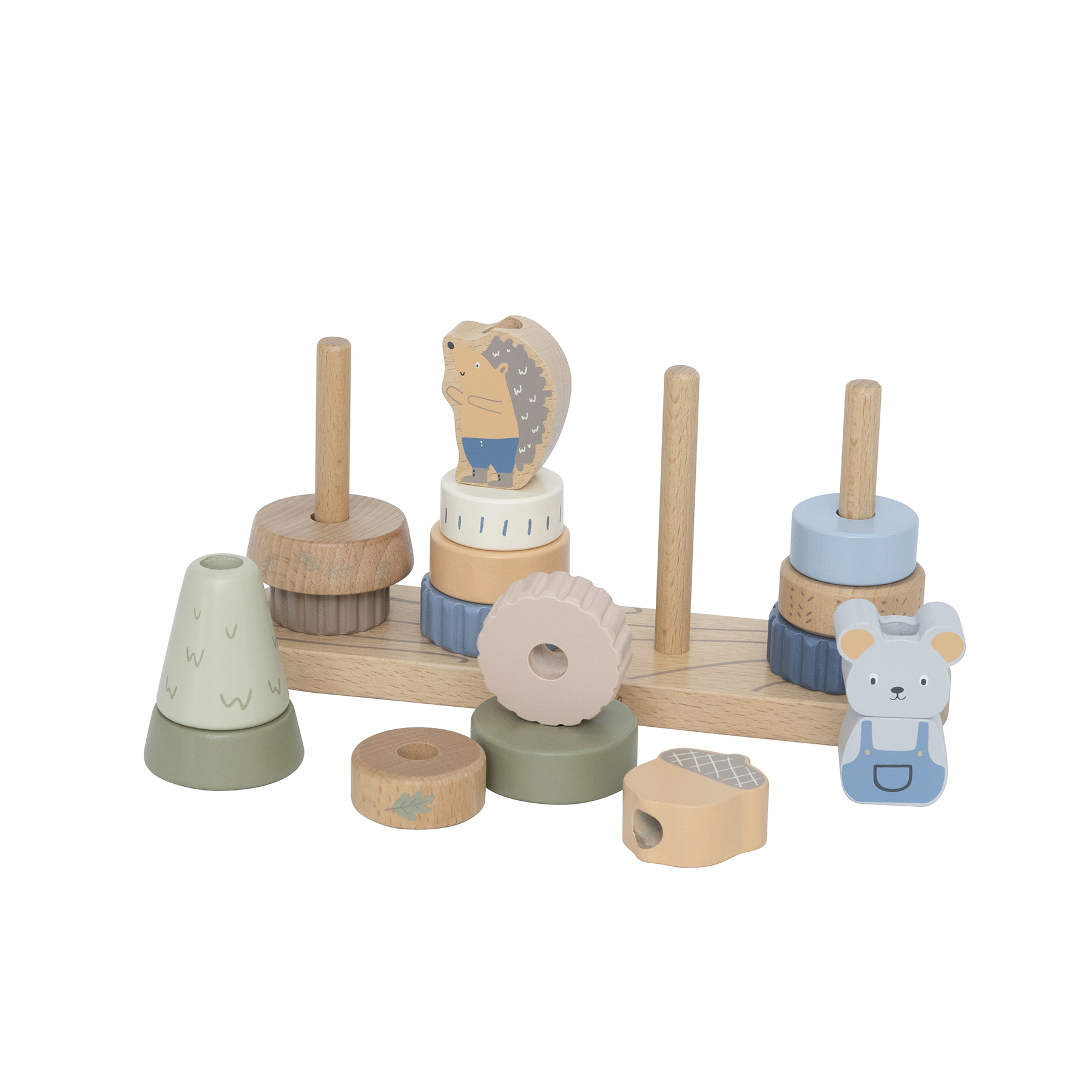Little Stacking Friends - Blue