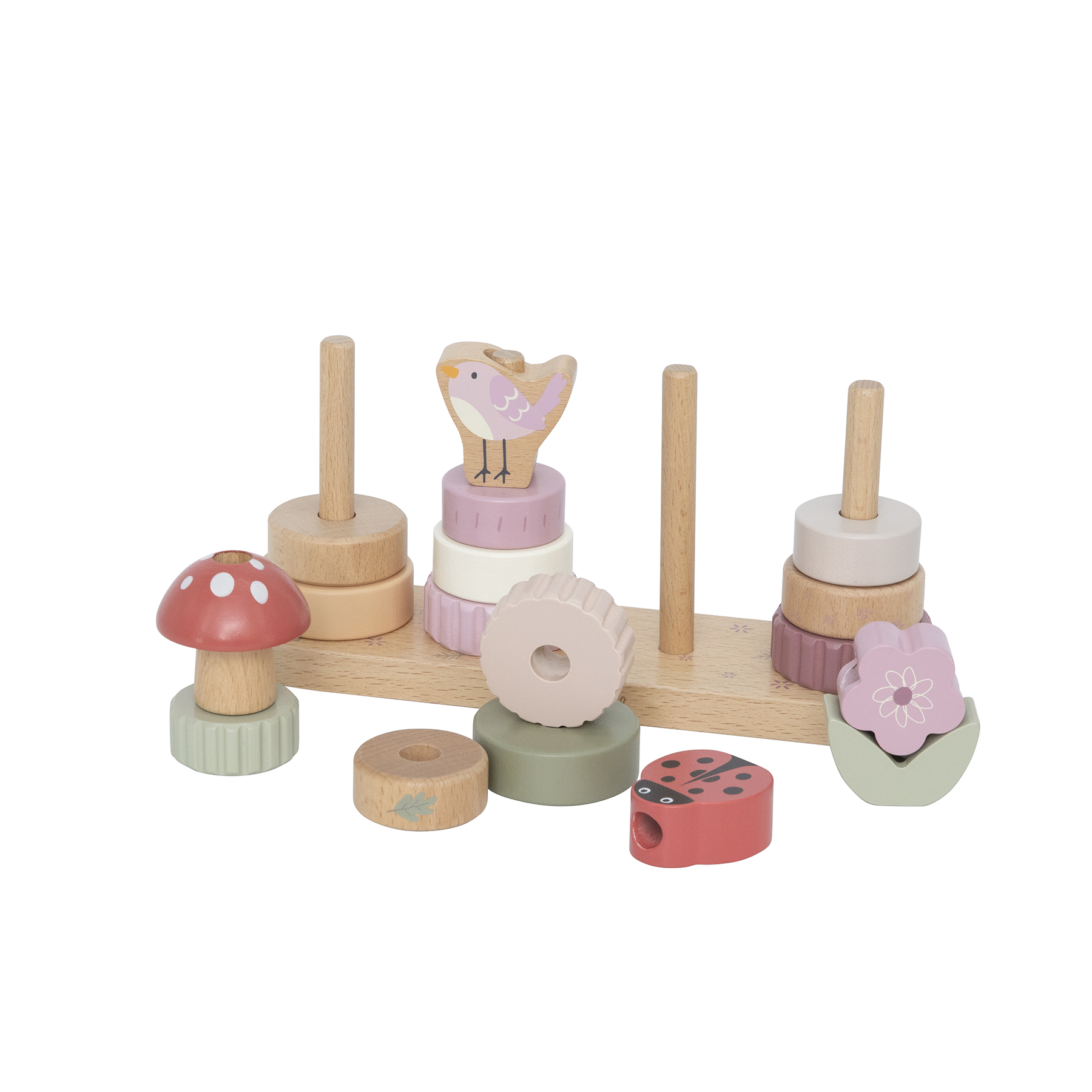 Little Stacking Friends - Pink
