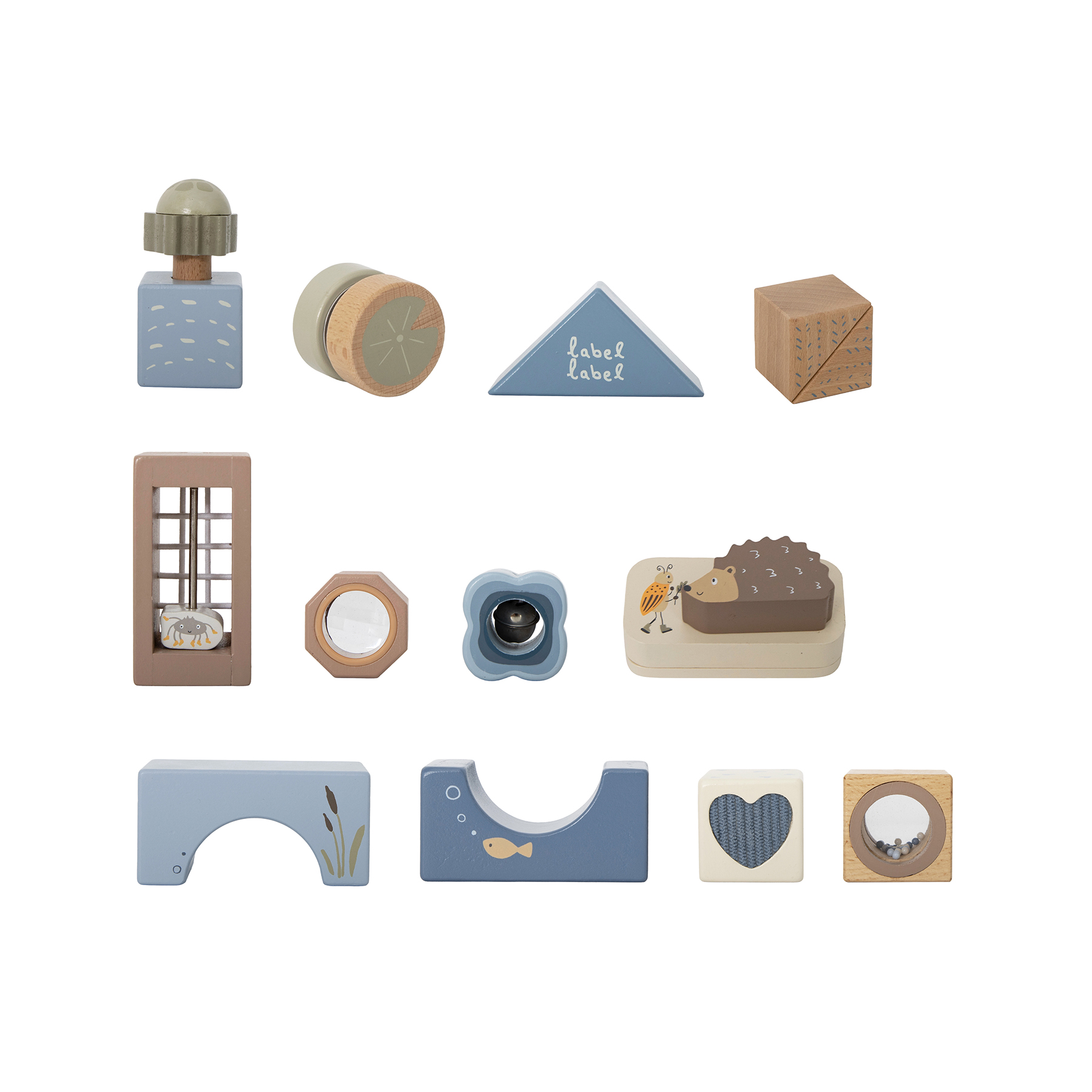 Sensory Building Blocks - Blue