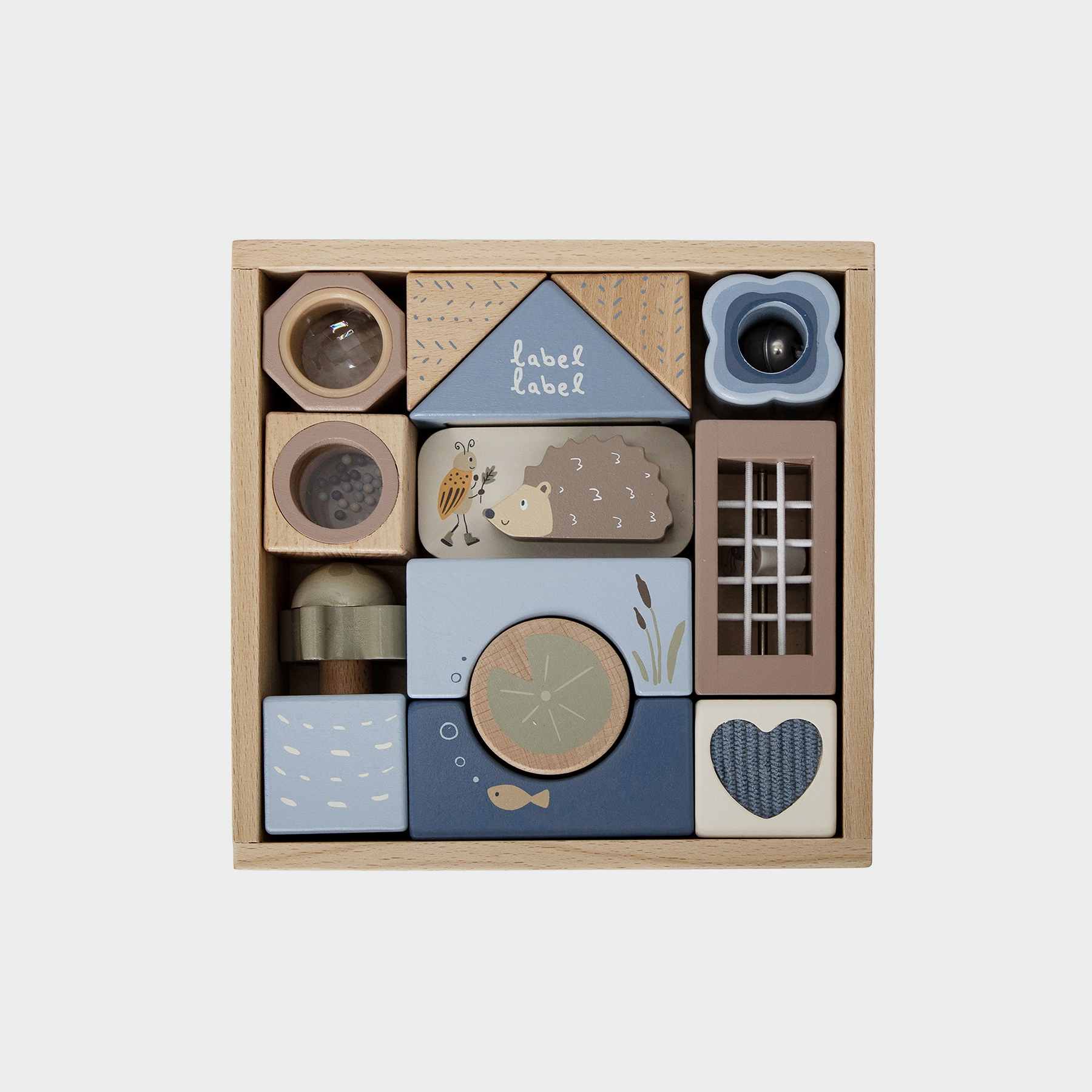 Sensory Building Blocks Blue