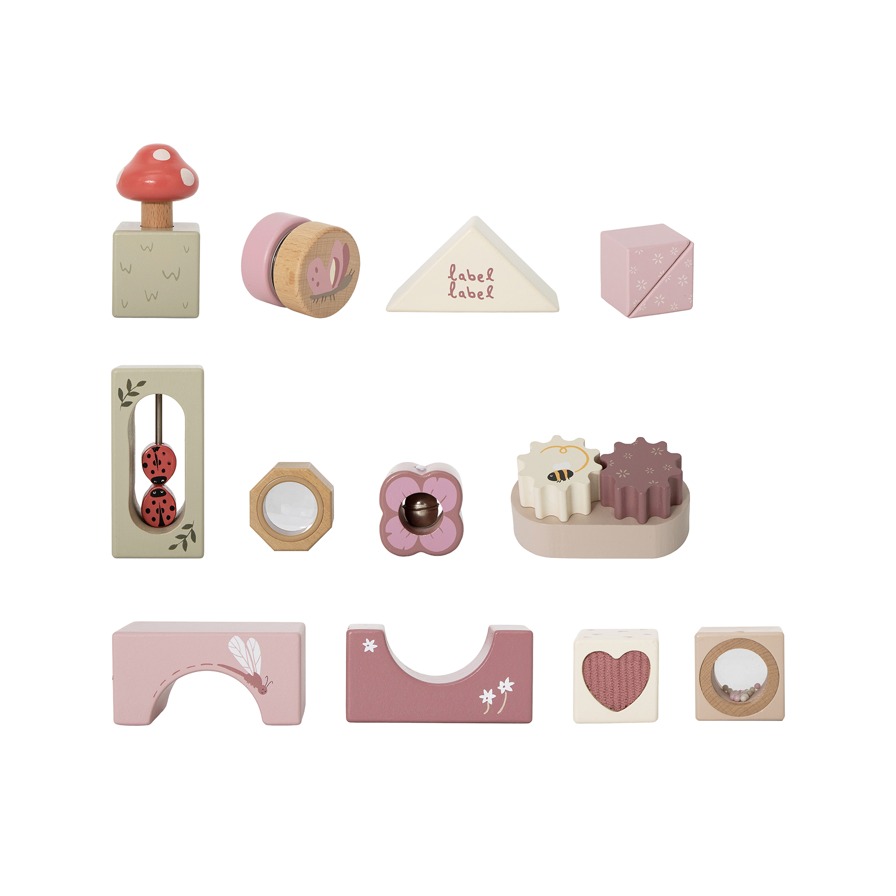Sensory Building Blocks - Pink