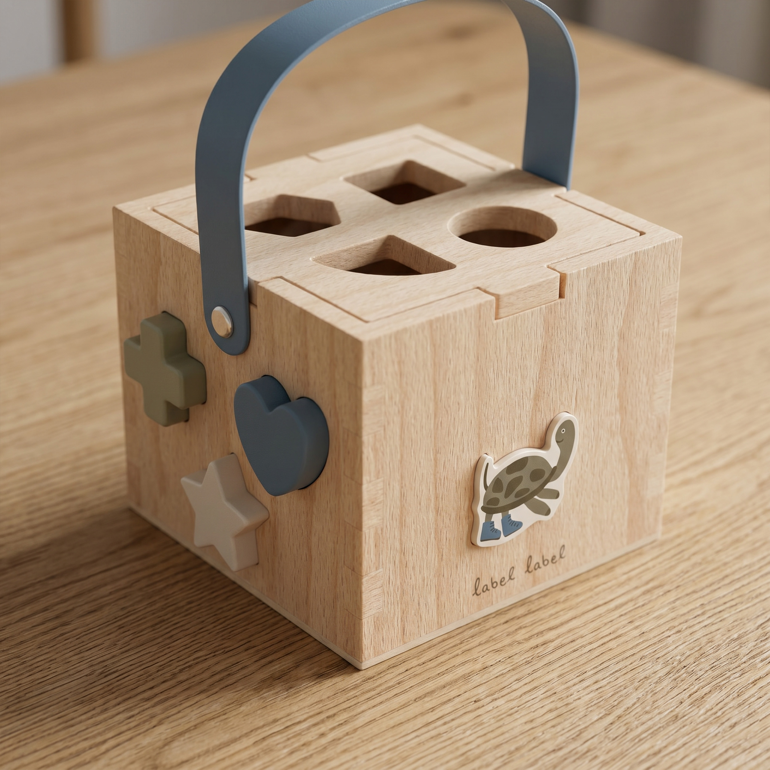 Shape Sorting Box - Blue