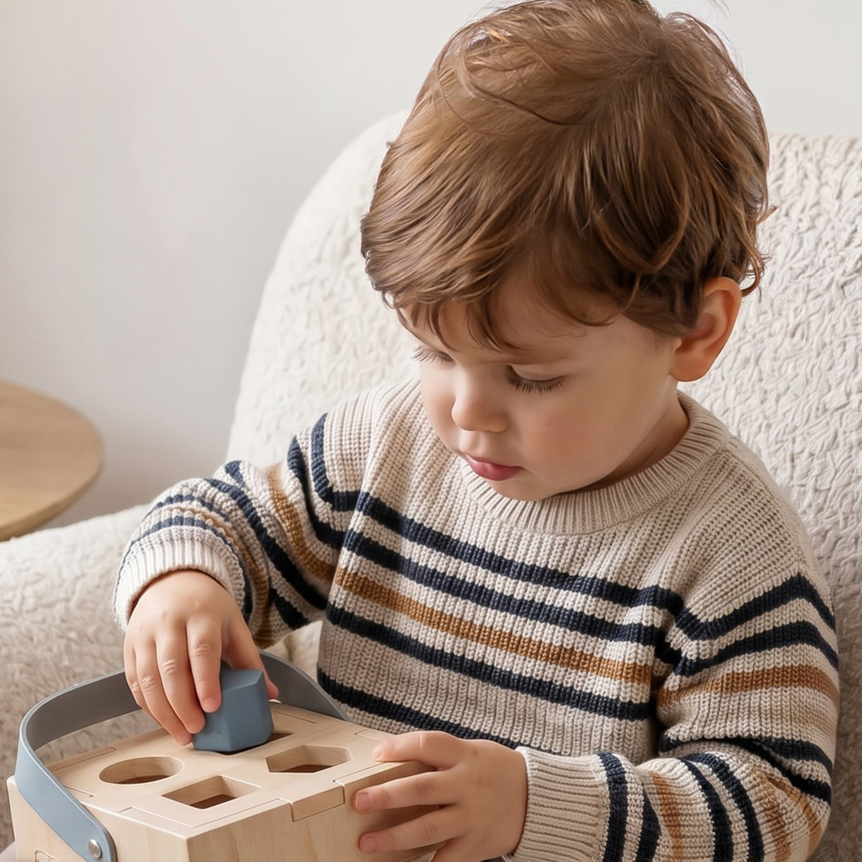 Shape Sorting Box - Blue