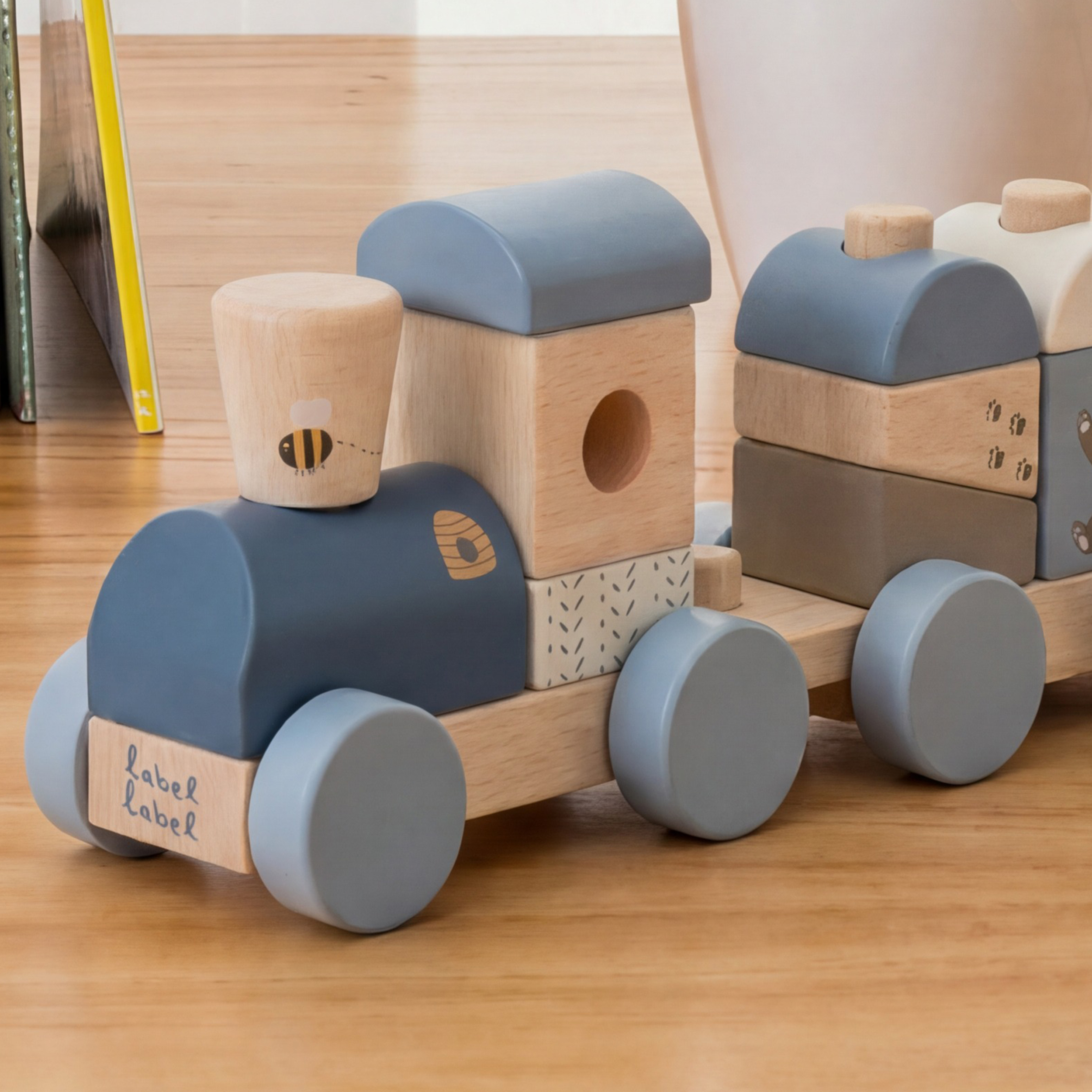 Stacking Train - Blue