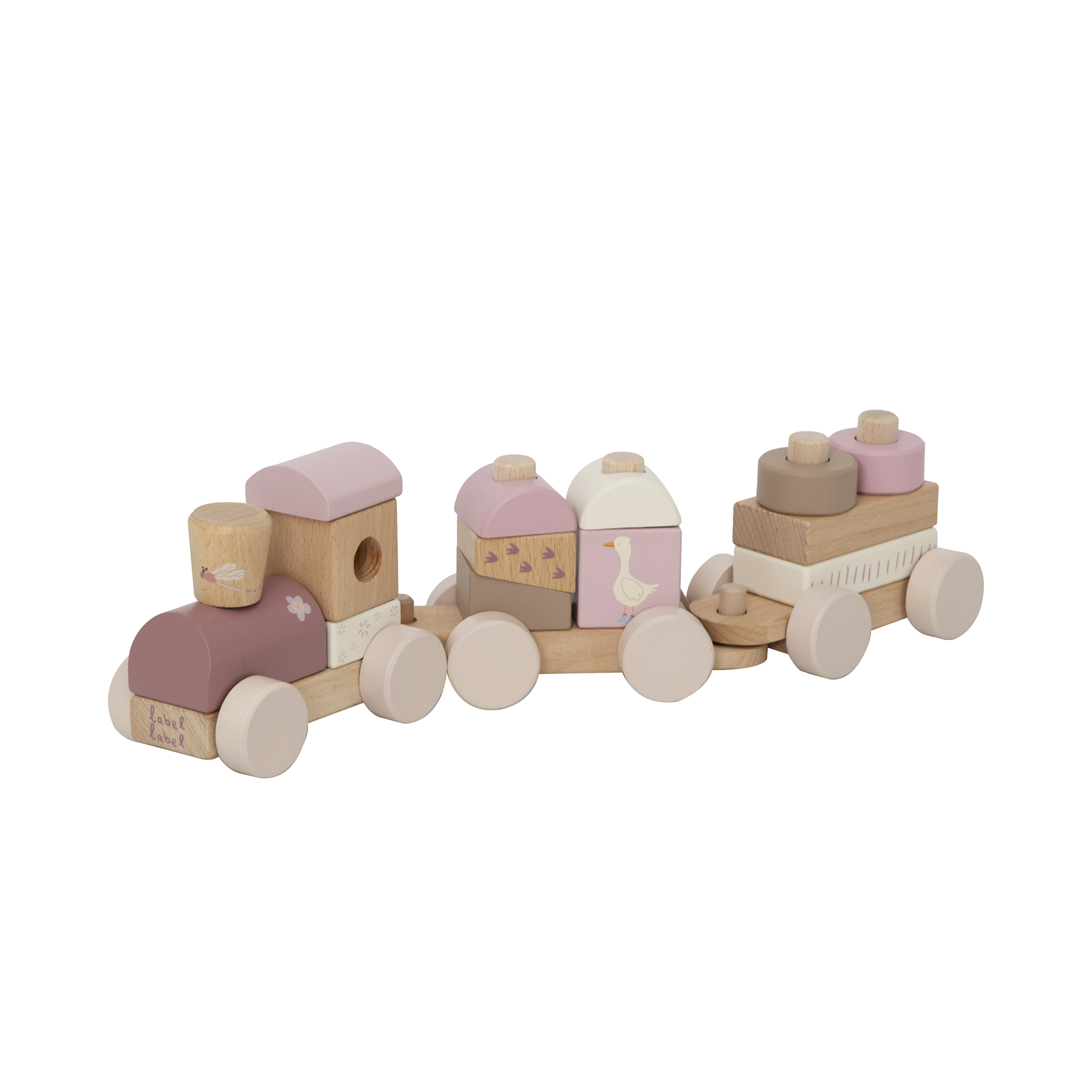 Stacking Train - Pink