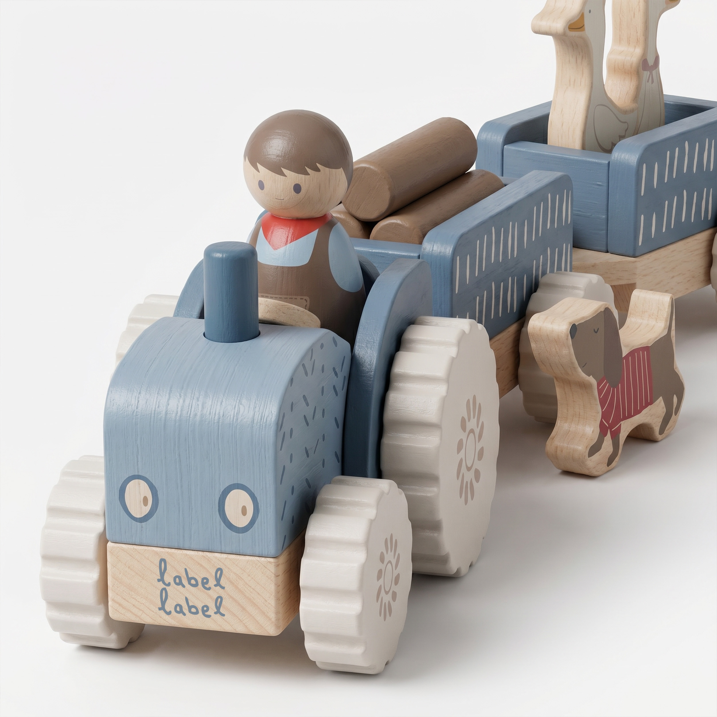 Tractor - Blue