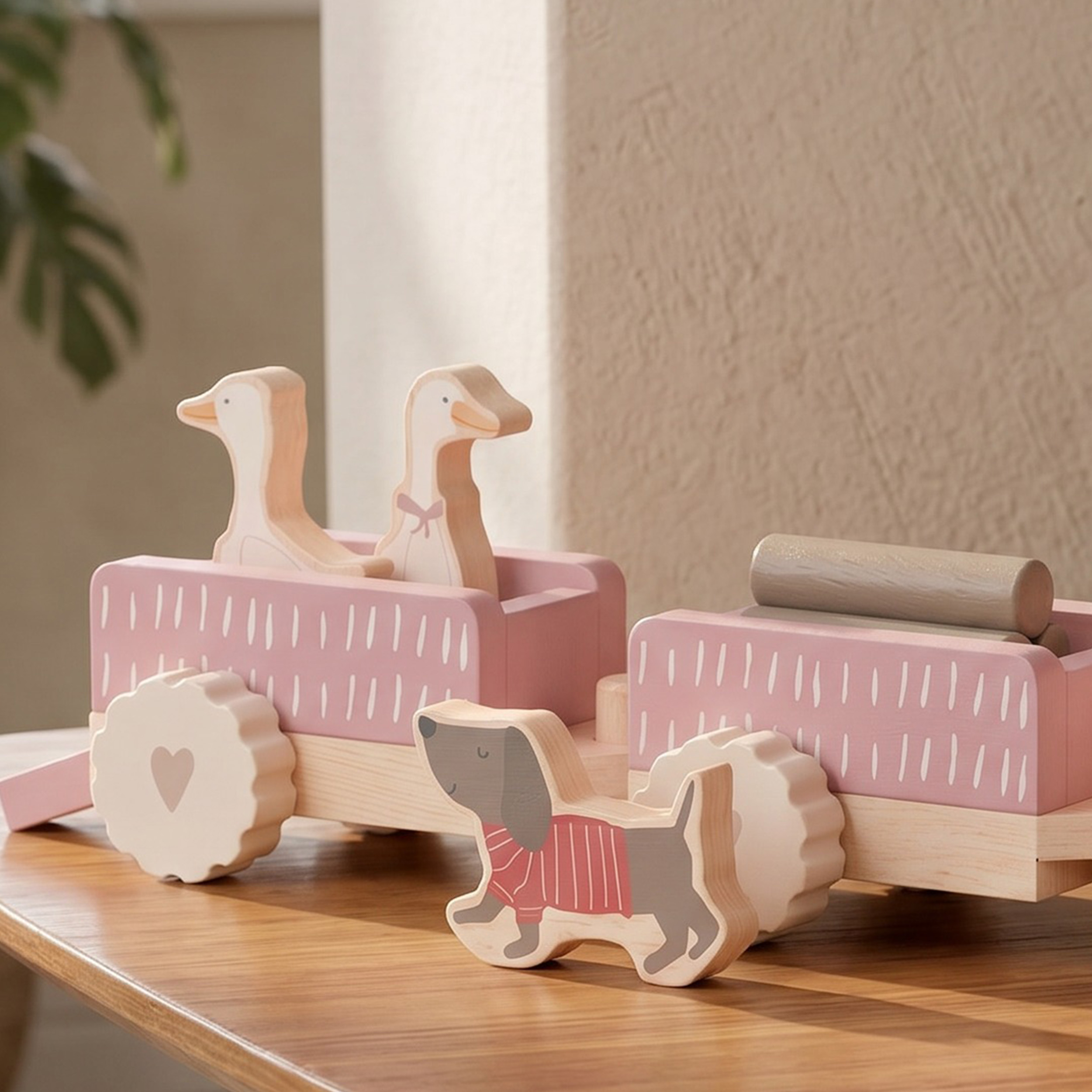 Tractor - Pink